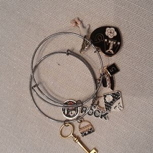 2 charm bracelets
